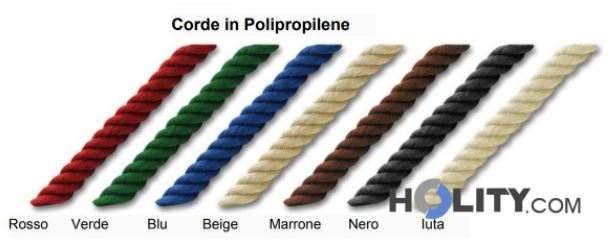 corde in polipropilene