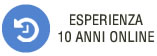 Esperienza 10 anni online