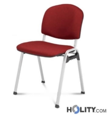 sedie conferenza in tessuto
